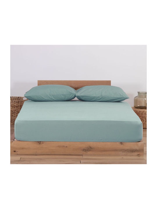 Nef-Nef Homeware Sheet Double with Elastic 140x...