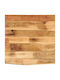 Vidaxl Επιφάνεια Τραπεζιού 40x40x3,8cm Live Edge Μασίφ Ξύλο Μάνγκο 1 Τεμ Καφέ