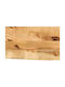 Vidaxl Επιφάνεια Τραπεζιού 40x20x3,8cm Live Edge Μασίφ Ξύλο Μάνγκο 1 Τεμ Καφέ