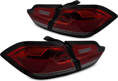 Junyan Taillights Led for Ford Fiesta 2017-2021 2pcs