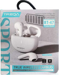 Treqa BT-47 Earbud Λευκά Treqa BT-47 Earbud Λευκά