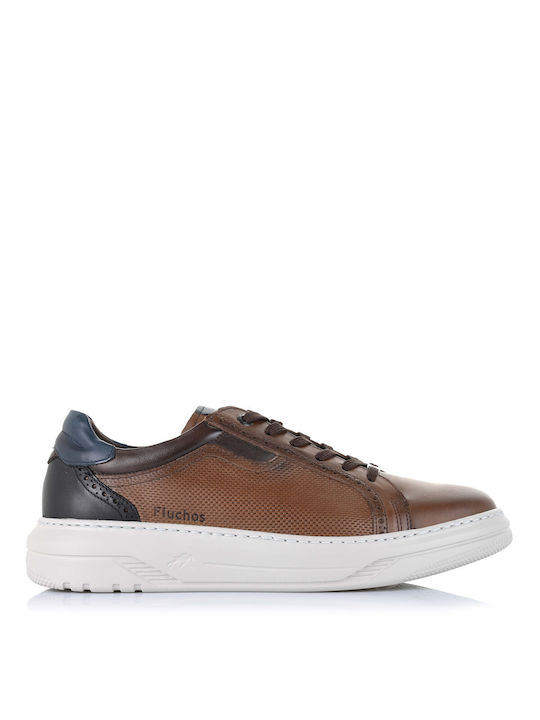 Fluchos Herren Sneakers Coffee