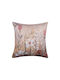 Silk Fashion Decorative Pillow Case Ks321 Beige 45x45cm.