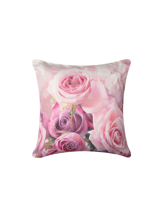 Silk Fashion Decorative Pillow Case Ks322 Multicolour 45x45cm.