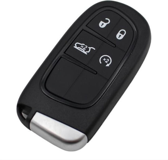 Carcasă cheie auto cu 4 butoane pentru Chrysler