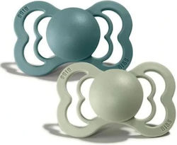 Bibs Supreme Pacifiers Silicone Green / Mint for 6+ months 2pcs