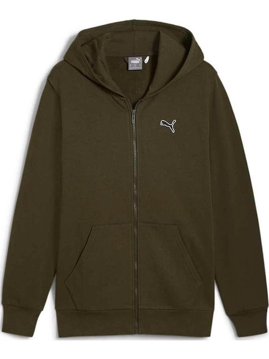 PUMA Better Ζακέτα Πράσινη με Κουκούλα