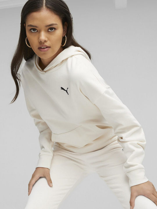 PUMA Motion Sweatshirt White Hooded