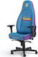 Noblechairs Nuka-Cola Quantum Edition Καρέκλα Gaming Δερματίνης με Ρυθμιζόμενα Μπράτσα Μπλε