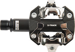 Look X-track Педали за Велосипед Без клипс Сив