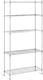 Gray Wire Mesh Storage Rack 180x90x35cm Up To 150kg