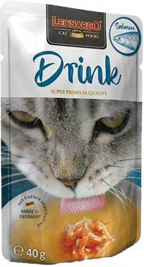 Leonardo Wet Food for Adult Cats in Pouch with Salmon and Chicken 40gr