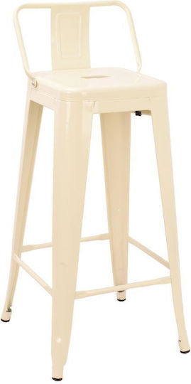 Табуретка Бар Loft Cream Matte 43x44x95бр