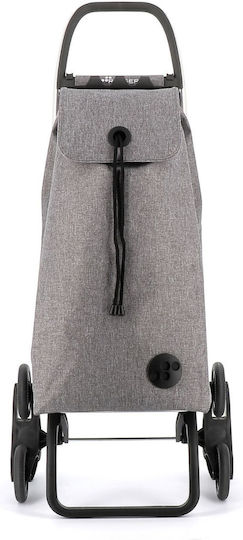 I-max Tweed Υφασμάτινο Καρότσι Λαϊκής Γκρι IMX387-1022