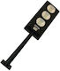 Compact-30 Solar Street Lamp 30w Li-ion 300 Lm Motion Sensor Ip65 6400k