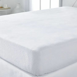 Today Double Mattress Cover White 140x190cm