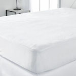 Today Double Mattress Cover White 140x190cm