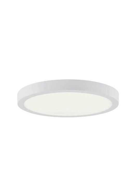 Panou LED Rotund Caroline-28 Lumină Naturală 28W Diametru 30cm 1960 Lm