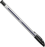 Lexi Dax Cristal Pen Ballpoint with Black Ink Black Body