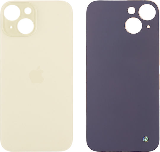 Battery Cover Battery Cover Yellow for iPhone 15