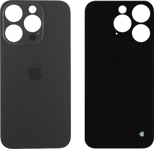 Battery Cover Battery Cover Black for iPhone 15 Pro