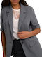 Kaffe Short Women's Blazer Grey