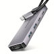 Axagon HMC-5H60 USB-C Docking Station mit HDMI 4K PD Gray