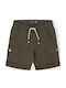Kinder-Shorts/Bermudas Stoff Khaki
