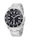 Nautica N83 Finn World Ανδρικό Ρολόι 44mm Μπαταρίας με Ασημί Ατσάλινο Μπρασελέ