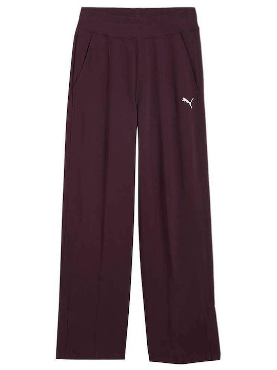PUMA Jogginghose Burgundisch