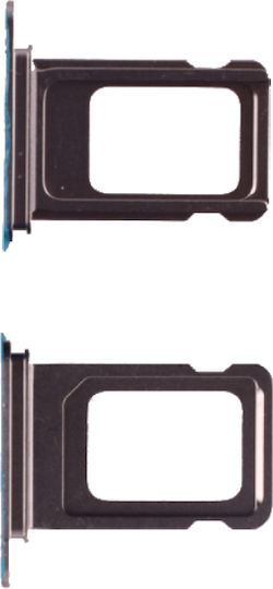 Υποδοχή Κάρτας Sim Μπλε για iPhone 15 Pro