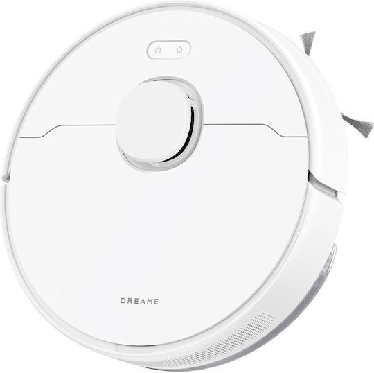 Dreame D10 Plus Gen 2 Прахосмукачка Робот с Лазерно Картографиране и Всмукателна Мощност 6000Pa Бяла