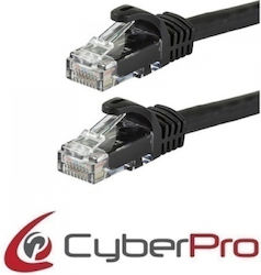 CyberPro U/UTP Cat.6a Ethernet Cable 0.5m Black CyberPro U/UTP Cat.6a Ethernet Cable 0.5m Black