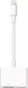 Apple Μετατροπέας Lightning male σε HDMI / Lightning female Λευκό 1τμχ MW2P3ZM/A