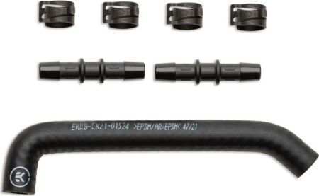 Ekwb Semi Hard Tube Ek-pro Μαύρο