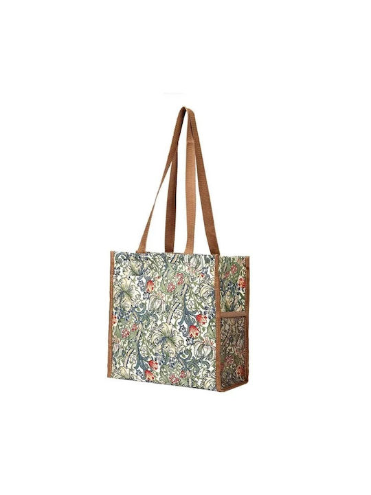 Signare Shopper Bag – Golden Lily