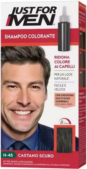 Just For Men Șampon colorant Maro închis H-45