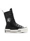 Chuck 70 Plus Xhi Flatforms Boots Black / Egret