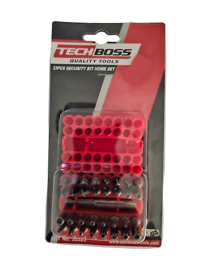 Tech Boss Set 33 Screwdriver Bits