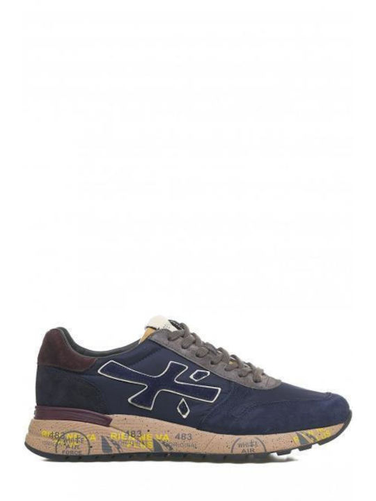 Premiata Herren Sneakers Blau