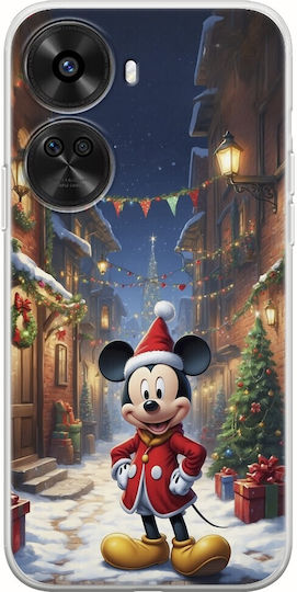 Xmas Cartoons Mickey Huawei Nova 12 Se Flexible Tpu Διάφανη Σιλικόνη