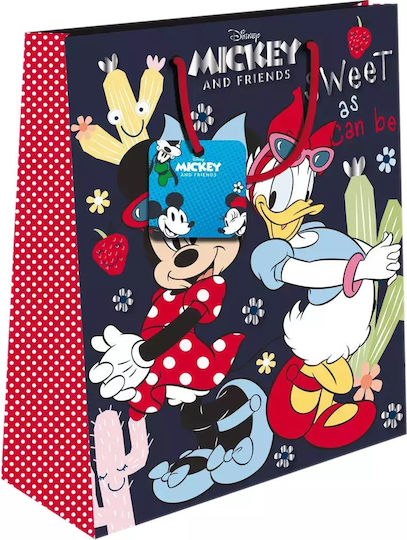 Τσάντα Δώρου Χάρτινη Disney Minnie Mouse Folie Εκτύπωση 26x12x32cm 0563946