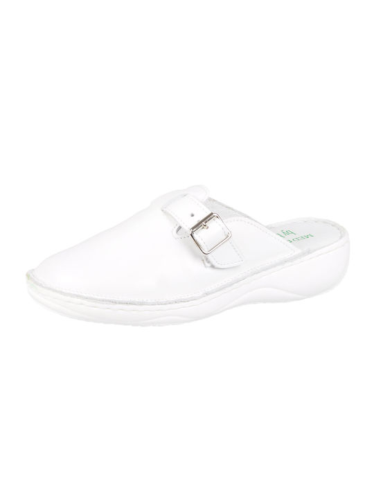 MedLine Men's Slipper White