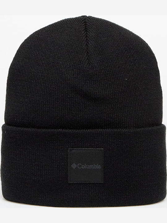 City Trek Heavyweight Beanie Unisex Σκούφος Πλεκτός σε Μαύρο χρώμα