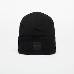 Columbia City Trek Heavyweight Beanie Unisex Beanie Knitted in Black color