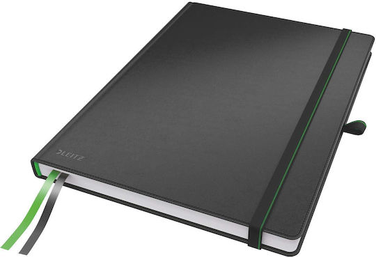 Leitz Complete Σημειωματάριο Α4 80 Φύλλων Καρέ Μαύρο