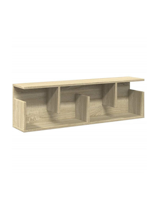 Shelf Wall Sonoma Oak 100x20x30cm