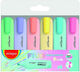 Pastell-Textmarker 6 Farben