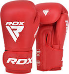 RDX Boxhandschuhe aus Leder Rot