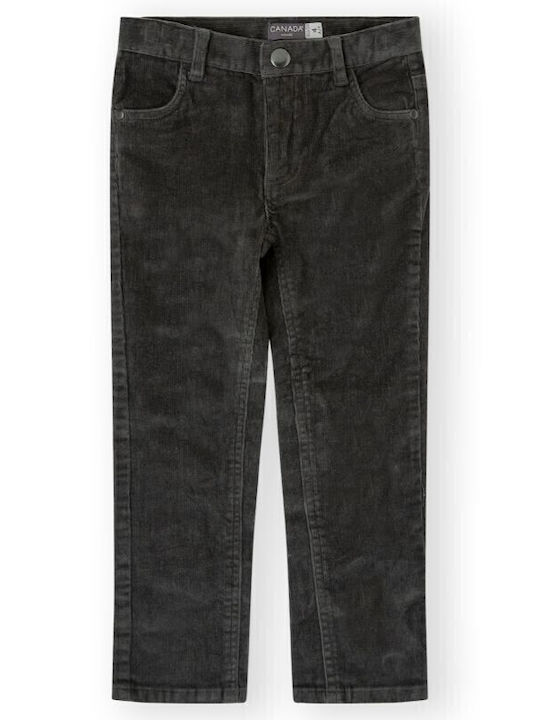 Kids' Fabric Pants Black